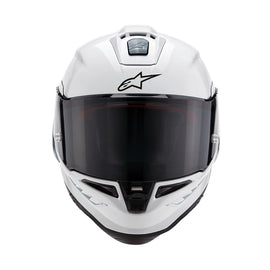 Alpinestars Supertech SR10 Helmet - Solid White - View 2 | Everest Motorcycles