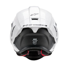 Load image into Gallery viewer, Alpinestars Supertech SR10 Helmet - Solid White - View 5 | Everest Motorcycles
