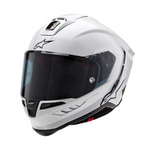 Load image into Gallery viewer, Alpinestars Supertech SR10 Helmet - Solid White - View 1 | Everest Motorcycles