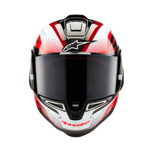 Load image into Gallery viewer, Alpinestars Supertech SR10 Team ECE 22.06 Helmet - Black/Carbon Red/White Glossy