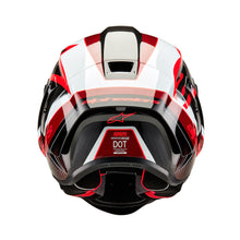 Load image into Gallery viewer, Alpinestars Supertech SR10 Team ECE 22.06 Helmet - Black/Carbon Red/White Glossy