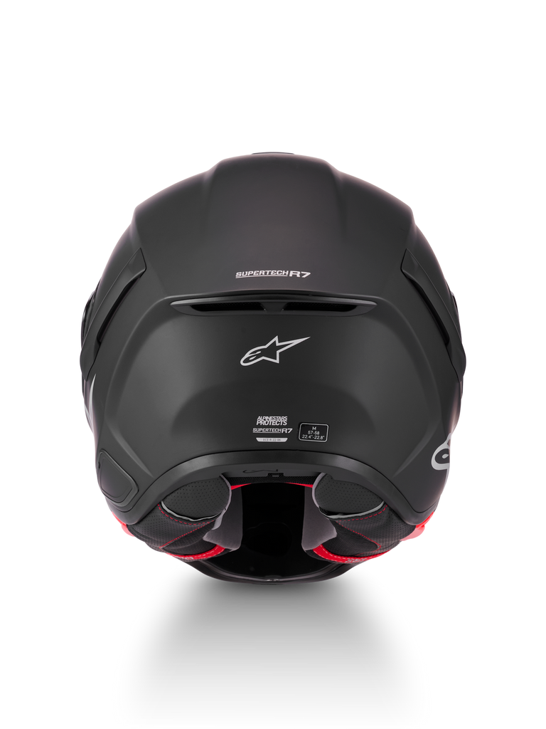Alpinestars S-R7 Solid ECE06/DOT Full Face Helmet - Black Matt