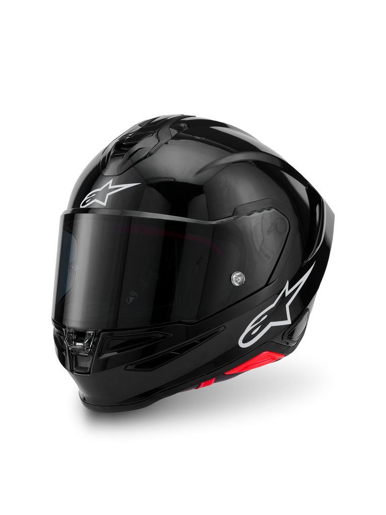 Alpinestars S-R7 Solid ECE06/DOT Full Face Helmet - Black Glossy