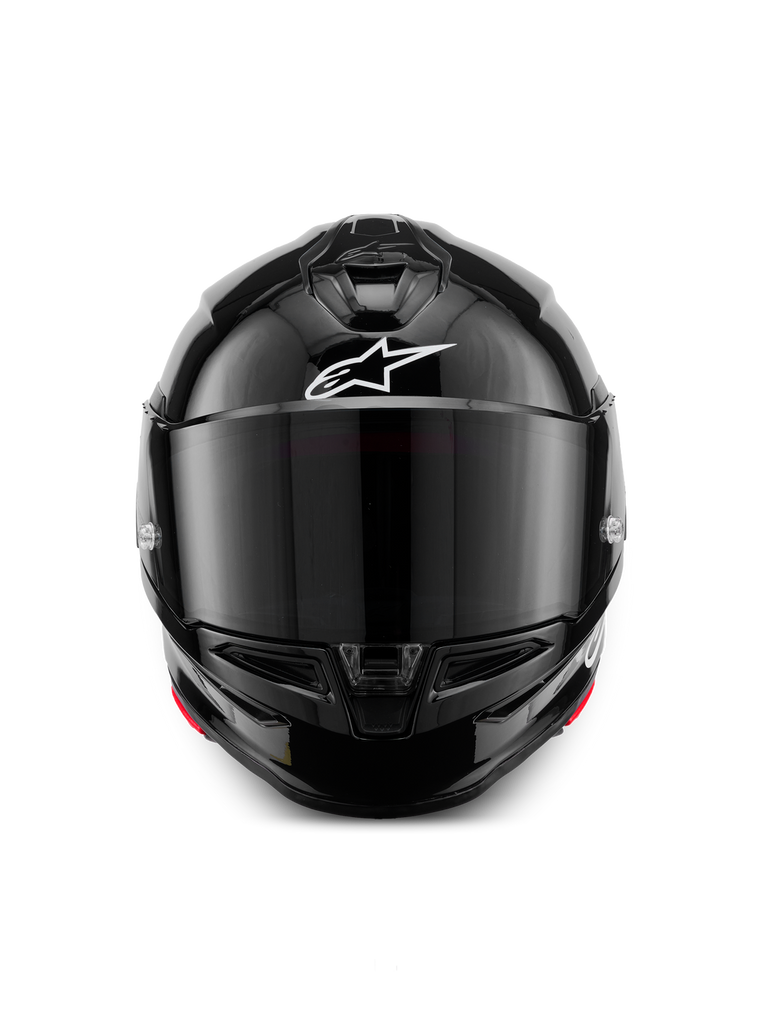 Alpinestars S-R7 Solid ECE06/DOT Full Face Helmet - Black Glossy