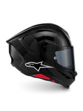 Load image into Gallery viewer, Alpinestars S-R7 Solid ECE06/DOT Full Face Helmet - Black Glossy