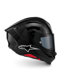 Alpinestars S-R7 Solid ECE06/DOT Full Face Helmet - Black Glossy