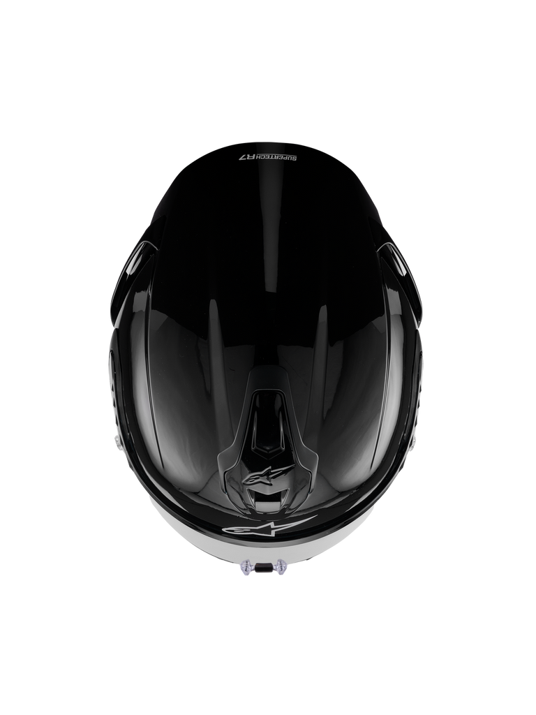 Alpinestars S-R7 Solid ECE06/DOT Full Face Helmet - Black Glossy