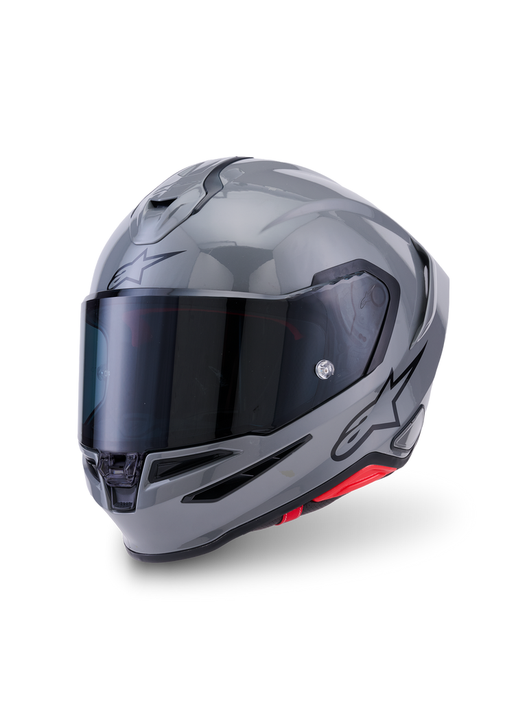 Alpinestars S-R7 Solid ECE06/DOT Full Face Helmet - Grey Gloss