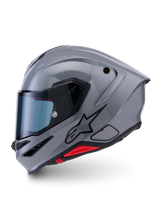 Load image into Gallery viewer, Alpinestars S-R7 Solid ECE06/DOT Full Face Helmet - Grey Gloss