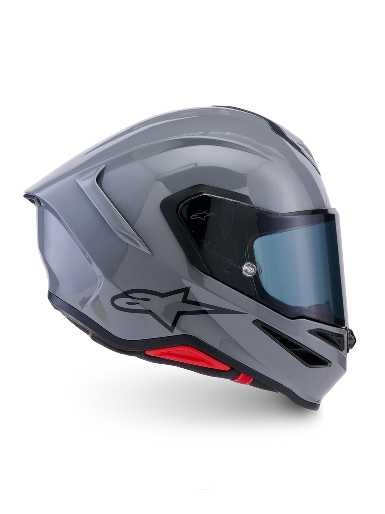 Alpinestars S-R7 Solid ECE06/DOT Full Face Helmet - Grey Gloss