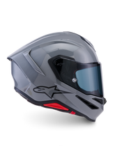 Load image into Gallery viewer, Alpinestars S-R7 Solid ECE06/DOT Full Face Helmet - Grey Gloss