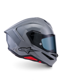 Alpinestars S-R7 Solid ECE06/DOT Full Face Helmet - Grey Gloss