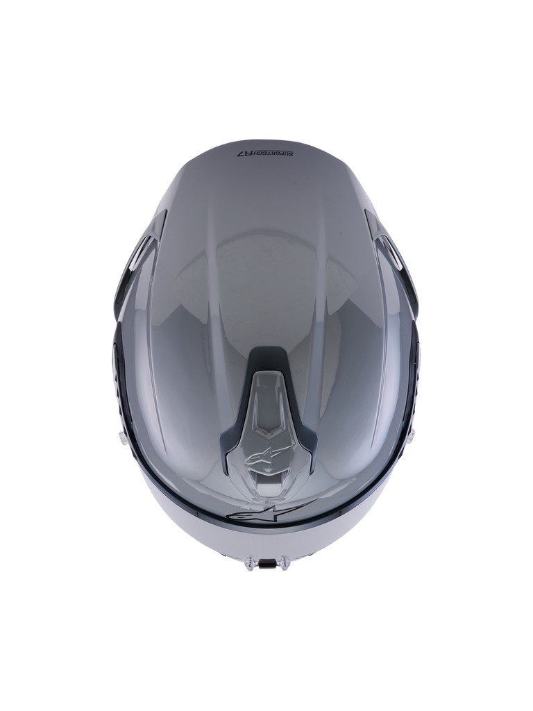 Alpinestars S-R7 Solid ECE06/DOT Full Face Helmet - Grey Gloss
