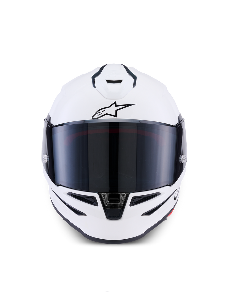Alpinestars S-R7 Solid ECE06/DOT Full Face Helmet - White Glossy