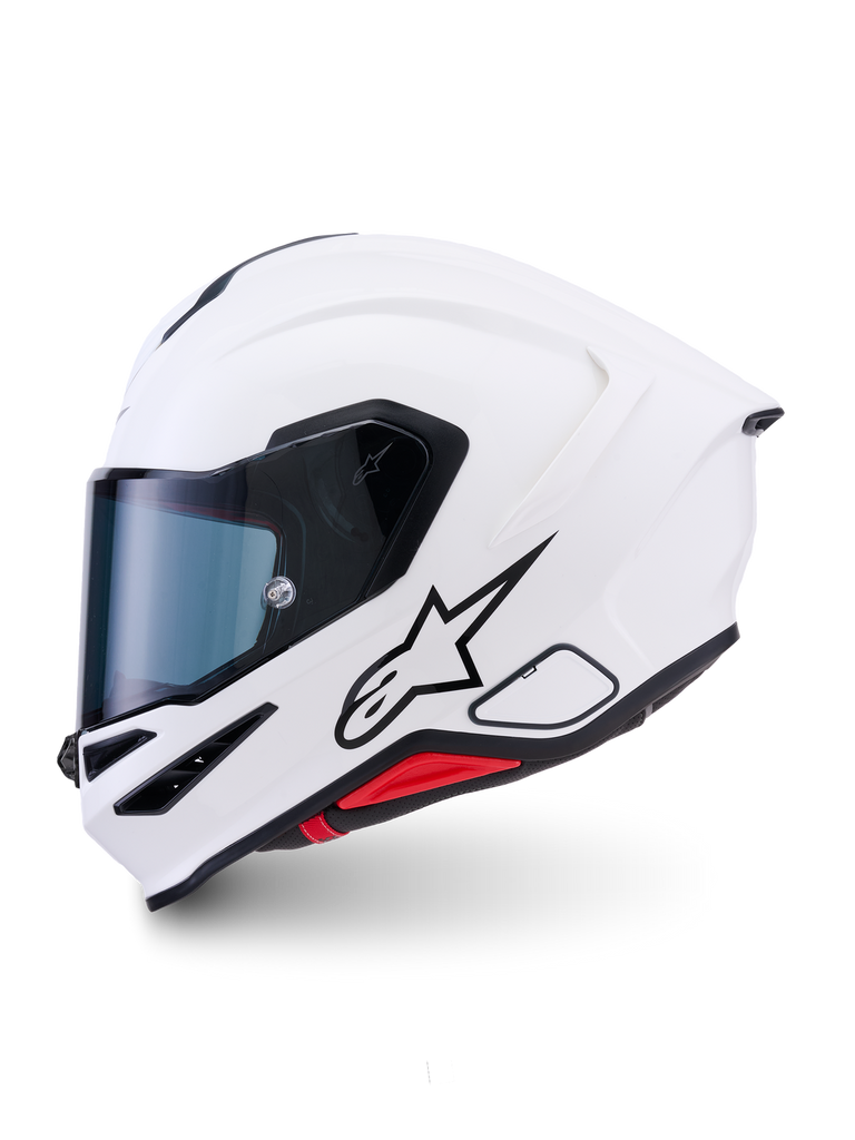Alpinestars S-R7 Solid ECE06/DOT Full Face Helmet - White Glossy