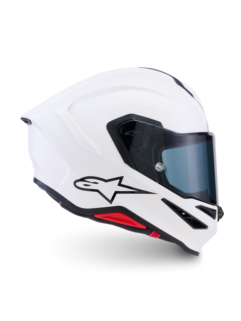 Alpinestars S-R7 Solid ECE06/DOT Full Face Helmet - White Glossy