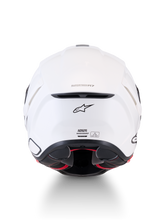 Load image into Gallery viewer, Alpinestars S-R7 Solid ECE06/DOT Full Face Helmet - White Glossy