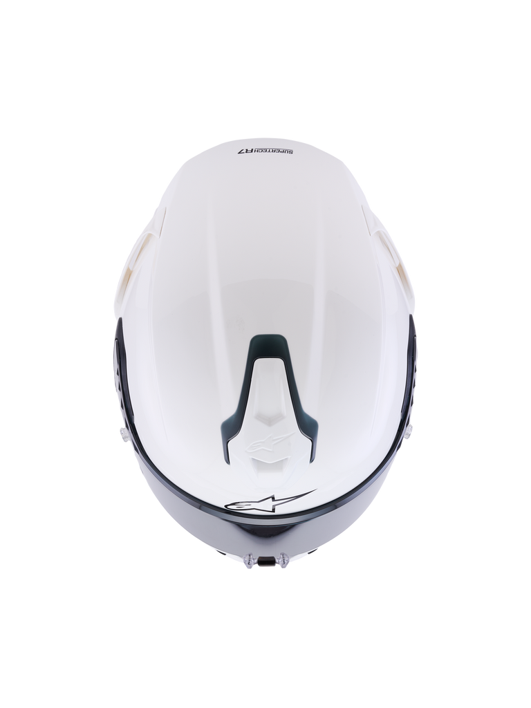 Alpinestars S-R7 Solid ECE06/DOT Full Face Helmet - White Glossy