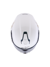 Load image into Gallery viewer, Alpinestars S-R7 Solid ECE06/DOT Full Face Helmet - White Glossy