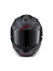 Alpinestars S-R7 A-Core ECE06/DOT Full Face Helmet - Black/Gray/Red Matte