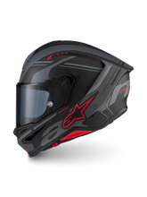 Load image into Gallery viewer, Alpinestars S-R7 A-Core ECE06/DOT Full Face Helmet - Black/Gray/Red Matte