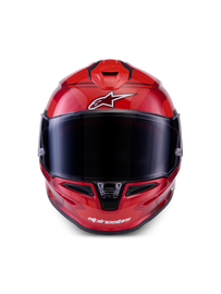 Alpinestars S-R7 A-Core ECE06/DOT Full Face Helmet - Red/White Glossy