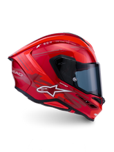 Load image into Gallery viewer, Alpinestars S-R7 A-Core ECE06/DOT Full Face Helmet - Red/White Glossy