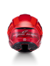 Load image into Gallery viewer, Alpinestars S-R7 A-Core ECE06/DOT Full Face Helmet - Red/White Glossy
