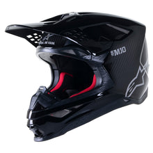 Load image into Gallery viewer, Alpinestars Supertech SM10 Solid Ece 22.06 Helmet - Gloss Black Carbon