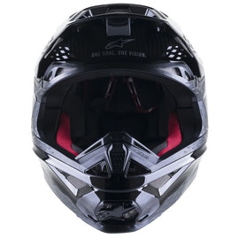 Alpinestars Supertech SM10 Solid Ece 22.06 Helmet - Gloss Black Carbon