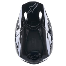 Load image into Gallery viewer, Alpinestars Supertech SM10 Solid Ece 22.06 Helmet - Gloss Black Carbon