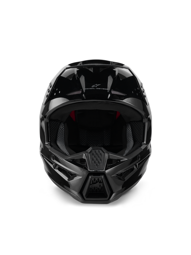 Alpinestars SM7 Solid ECE06 Helmet - Black/Glossy - View 5 | Everest Motorcycles
