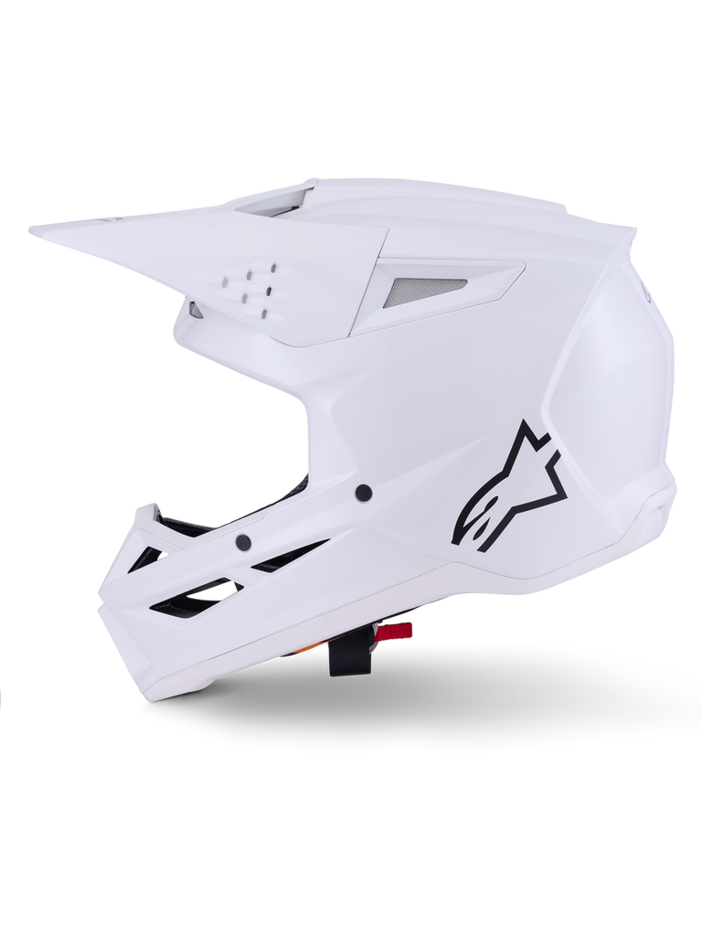 Alpinestars SM7 Solid ECE06 Helmet - White/Glossy