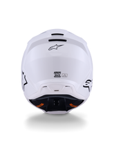 Load image into Gallery viewer, Alpinestars SM7 Solid ECE06 Helmet - White/Glossy