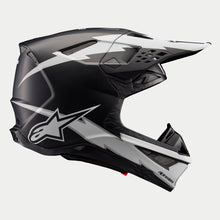 Load image into Gallery viewer, Alpinestars Supertech SM10 Ampress Ece 22.06 Helmet - Black White Matt - View 4 | Everest Motorcycles