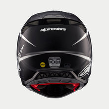 Load image into Gallery viewer, Alpinestars Supertech SM10 Ampress Ece 22.06 Helmet - Black White Matt - View 6 | Everest Motorcycles