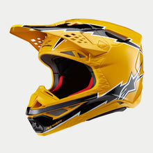 Load image into Gallery viewer, Alpinestars Supertech SM10 Ampress Ece 22.06 Helmet - Black Yellow Gloss - View 1 | Everest Motorcycles