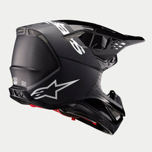 Load image into Gallery viewer, Alpinestars Supertech SM10 Flood Ece 22.06 Helmet - Black Dark Gray Matt And Gloss - View 5 | Everest Motorcycles