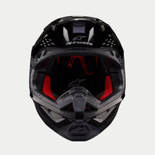 Load image into Gallery viewer, Alpinestars Supertech SM10 Flood Ece 22.06 Helmet - Black Dark Gray Matt And Gloss - View 2 | Everest Motorcycles