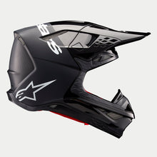 Load image into Gallery viewer, Alpinestars Supertech SM10 Flood Ece 22.06 Helmet - Black Dark Gray Matt And Gloss - View 4 | Everest Motorcycles