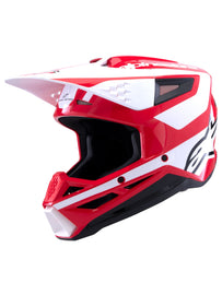 Alpinestars Sm3 Heat Ece06 Helmet - Red/White/Black Glossy - View 1 | Everest Motorcycles