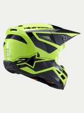 Load image into Gallery viewer, Alpinestars Sm3 Heat Ece06 Helmet- Fluro-Yellow/Black Glossy - View 2 | Everest Motorcycles