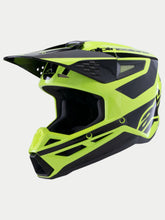 Load image into Gallery viewer, Alpinestars Sm3 Heat Ece06 Helmet- Fluro-Yellow/Black Glossy - View 1 | Everest Motorcycles