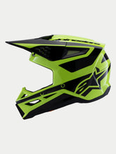 Load image into Gallery viewer, Alpinestars Sm3 Heat Ece06 Helmet- Fluro-Yellow/Black Glossy - View 3 | Everest Motorcycles
