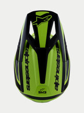 Load image into Gallery viewer, Alpinestars Sm3 Heat Ece06 Helmet- Fluro-Yellow/Black Glossy - View 5 | Everest Motorcycles