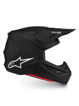 Alpinestars SM7 Solid ECE06 Full Face Helmet - Black / Matt - XS