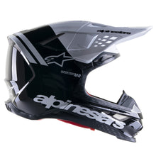 Load image into Gallery viewer, Alpinestars Upertech M8 Radium 2 Helmet - Black/White - View 3 | Everest Motorcycles