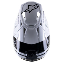 Load image into Gallery viewer, Alpinestars Upertech M8 Radium 2 Helmet - Black/White - View 6 | Everest Motorcycles