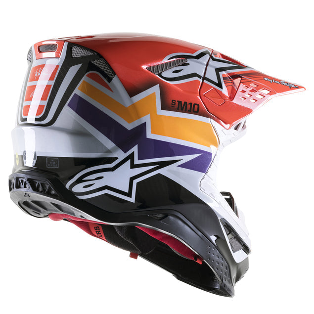 Alpinestars Sm10 Tld Edition 23 Helmet - Firestarter Red - View 5 | Everest Motorcycles