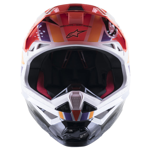 Alpinestars Sm10 Tld Edition 23 Helmet - Firestarter Red - View 2 | Everest Motorcycles